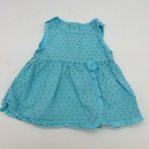 Small Wonders Baby Girl Dress 6-9 Months Blue